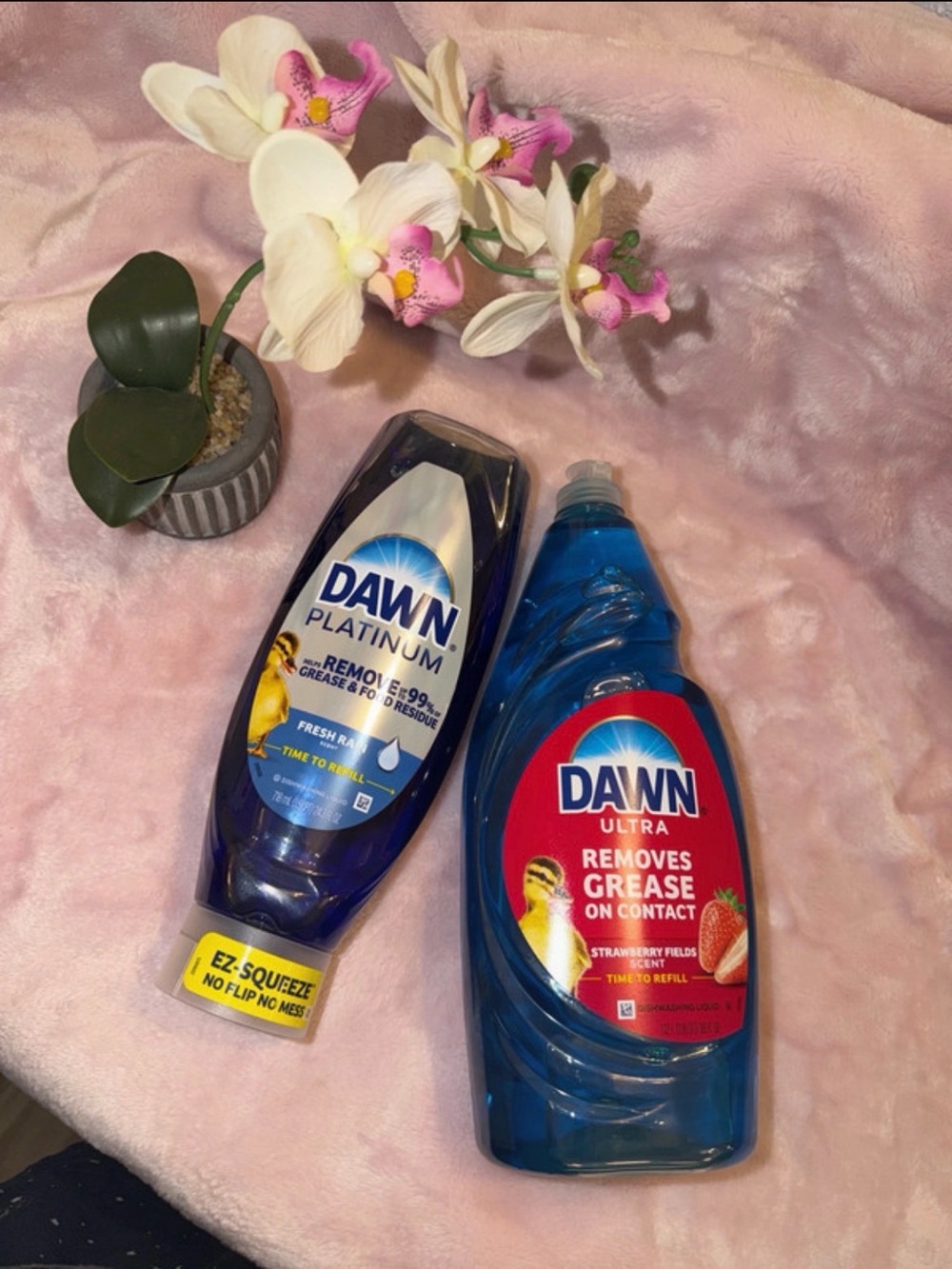Platinum & Ultra Blue Dish Soap Duo - Fresh Scent